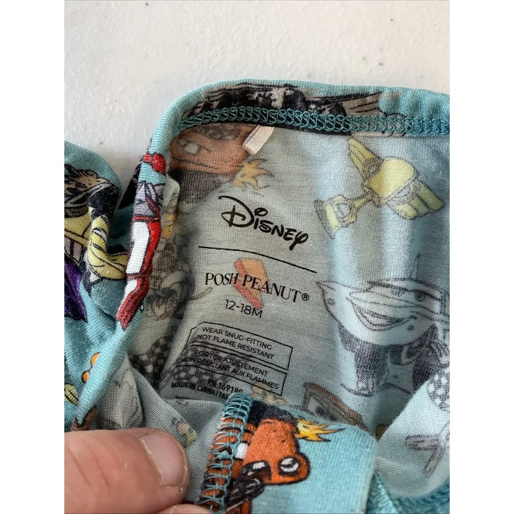 Baby Boy Bamboo 3PC LOT size 12-18mos magnetic me, Disney Cars zippy sleep sack‎